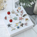 20Piece Enamel Mixed Random Send Alloy Pendant Charms Jewelry DIY Accessories