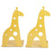 Cute Cartoon Giraffe Shape Non Skid Bookends Bookends for Shelves for Kids  C3A6