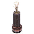 1pc Bronze Copper End Pin Output Jack For Acoustic Electric Guitar Bass A