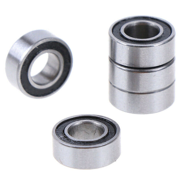 5Pcs Black 4*8*3mm MR84RS MR84-2RS 4x8x3mm rubber sealed ball beari Kw