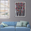 5D DIY Special Shaped Diamond Painting Flower Tree Cross Stitch Mosaic Kit