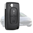 2 Buttons Case V2 Car Key Control Cover for PEUGEOT 207 307 308 407 607 Z4W7