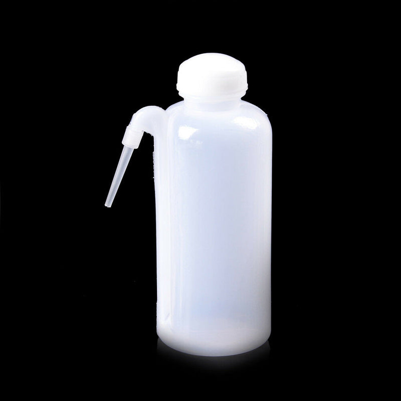 500ml Durable White Plastic Lab Bottle Squeeze Dispensing Bottle B Kw