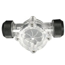 1Pc 8 Impeller G1/4 Threaded PC Computer Water Cooling System Flow Meter In X4C3
