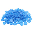 100x 1/2'' Round Plastic Blanking End Cap Geyser Hose Pipe Sealing Plug DN15