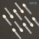 10pcs Portable Sponge Head Eye Shadow Eyeliner Brush Applicator Beauty Tool A