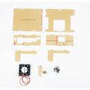 High Quality Acrylic Housing with Cooling fan for Jetson Nano Developer Kit DIY