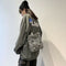 Casual Canvas Shoulder Bag Women Animal Pattern Crossbody Handbag (1 Zebra)