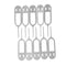10 Pcs lovely stainless steel needle sim card tray removal eject pin key tool MO