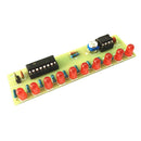 DIY Kit NE555+CD4017 Flash 10 LED Light Lamp Water Electronic Suite Kit