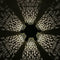Outdoor Lighting Solar Power LED Hanging Hexagonal Garden Yard Light Lamp A