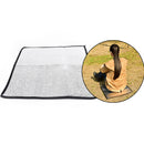 Waterproof Aluminum Foil Eva Camping Mat Foldable Picnic Sitting Mat Pad MO