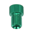4pcs Presta to Shrader Bicycle Road Bike Valve Adapters Converters (Green)