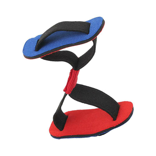 1pc Blue Cloth Hallux Valgus Corrector Elastic Toe Extroversion Fixing Tape