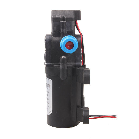 DC 12V 60W Mini Micro Diaphragm High Pressure Water Pump Automatic Switch 5L/min