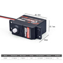 Waterproof 3KG/0.18S 6V Servo for 1:12 RC Buggy Crawler Ship Airplane