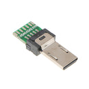15Pin USB Terminal Plug Connector Camera Shutter Release Cable Adapter Socket