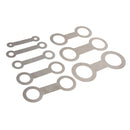 1 Set /8 Pieces Saxophone Pads Iron for Woodwind Instrument Repair Care