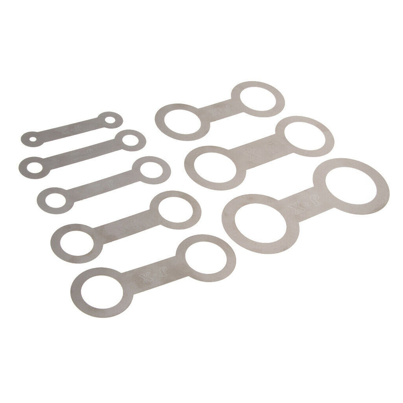 1 Set /8 Pieces Saxophone Pads Iron for Woodwind Instrument Repair Care