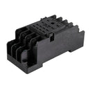MY4NJ DC 24V Coil Power Relay DIN Rail Mounted 14 Pin 4PDT w Socket L7D7