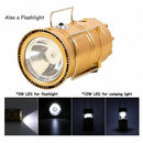 LED Solar Outdoor Camping Fishing Tent Lamp Portable Light Lantern Torch wi