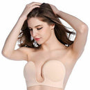 Silicone Gel Invisible Bra Self-adhesive Stick On Push Up Strapless Backles