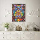 5D DIY Special Shaped Diamond Painting Owl Cross Stitch Mosaic Craft Kit