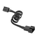 25cm Motherboard 4Pin Female to PWM Fan 4Pin Male Power Extension Cable Wire