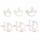 4 Pairs of Silicone Ear Plugs Small Replacement Gel Ear Plugs Radio Ear Buds