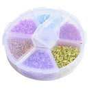 1080Pcs/Box Mixed Colors Open Jump Ring Split Rings Jewelry Making FindingTEUS
