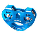 Camnal Outdoor Double Shaft Double Pulley Block Climbing Crossing Cable Cab