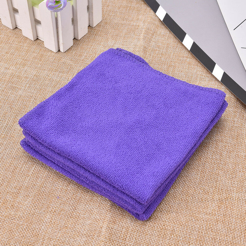 1pc soft fiber pet wash cloth ultra absorbent bath towel for dog cat 30*30cm3cT