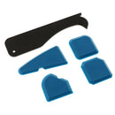 8pcs Silicone Scraper Caulking Sealant Finishing Remover Tools Nozzle Set