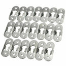 20 Pcs 44mm Metal Keyhole Hanger Fasteners Picture Photo Painting Fasteners W5G6