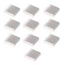 10x Aluminum Radiator Heat Sink Heatsink 20*20*6mm IC /LED heat sinks