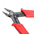 Mini 5 Inch Electrical Crimping Plier Snip Cutter Hand Tool Red Handle A