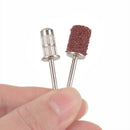 2pcs 2.35mm Rod Sanding Drum Mandrel Sanding Shank Sleeves Drill Bit Accessor ï¼W