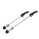 2x bicycle quick release axle clamping lever safety set axis Black W3R9