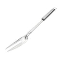 Stainless Steel Dinner Fork BBQ Barbecue Meat Bacon Fork Outdoor Tableware