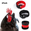 14pcs Rooster Collar Anti Crow Prevent Chicken from Screaming for Duck Black