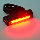 1pc USB Rechargeable LED Bicycle Cycling Front/Rear Tail Light Bike Lamp 6 Modes