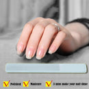1pc Durable Nail File Tool Nano Glass Buffer Sanding Polishing Grinding Nai S8S3