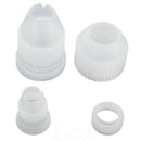 2pcs Cake Couplers Icing Piping Nozzles Pastry Bag Tips Adaptor Sugarcraft  G2V7