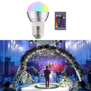 E27 RGB LED Light Bulb Remote Control 16 Colors Changing -Engery Saving