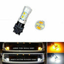 Dual Color T25 3157 20SMD Switchback Turn Signal LED O6H1 White/Ambe Bulb New