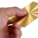 Poker Embossed Game Collection Playing Cards Set Plastic Durable Waterproof I6A2