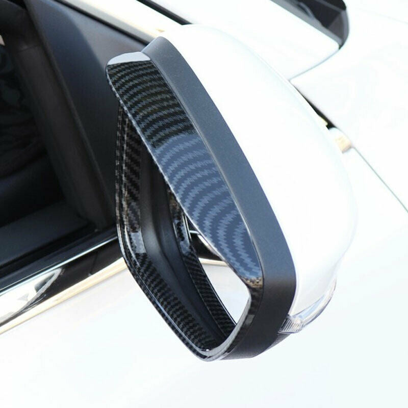2x Mirror Cover Rainproof Visor Fit for Ford Focus RS ST MK3 2012-2019 Universal