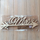 Rustic Wood Wedding Sign Mr & Mrs Arrow Signs Wedding Party Chair Decoration I~S