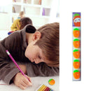 5pcs Mini Carrot Eraser Rubber Eraser Primary Student Priz Promotional Gift T5B5