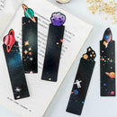 30pcs/set Flying to the Universe Planet Bookmark Cards Stationery- Tab F Y4W0